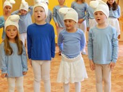 Šmoulové - závěrečné vystoupení 2017